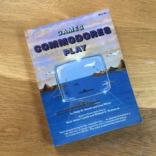 Games Commodores Play - 1984 Vintage Book of Commodore 64 Computer Game Programs