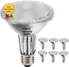 PAR30 Long Neck 60W 6 Pack Long Lasting PAR30 Halogen Flood Light Warm White 280