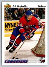 Eric Desjardins 1992 Upper Deck #360 Montreal Canadiens Hockey Card