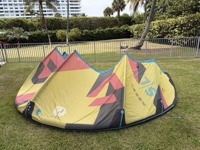 2023 Duotone Rebel SLS 11m kite Used Yellow with new Kite bag backpack