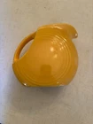 Vintage Fiestaware Yellow Disc Daffodil Pottery Vase