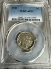 1929 Buffalo Nickel PCGS AU53 5C