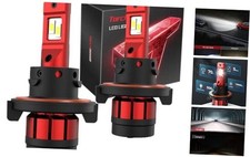 /9008 Fog Lights, 28000LM/9008 White Bulbs with Turbo Cooling Fan, Super H13