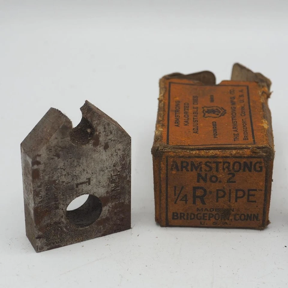 Armstrong Bros. Adjustable Dies for Pipe No.2 Size 1/4" - Image 2 of 4