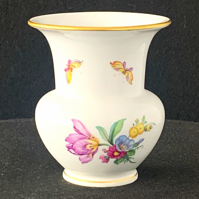 KPM Berlin Antike Porzellan Vase Cabinet Piece  100 J. Top Zustand, Perfekt