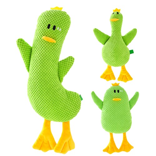 View of Dog Duck Toy Squeaky Plush Puppy Toys For Dogs Stuffed Interactive ...