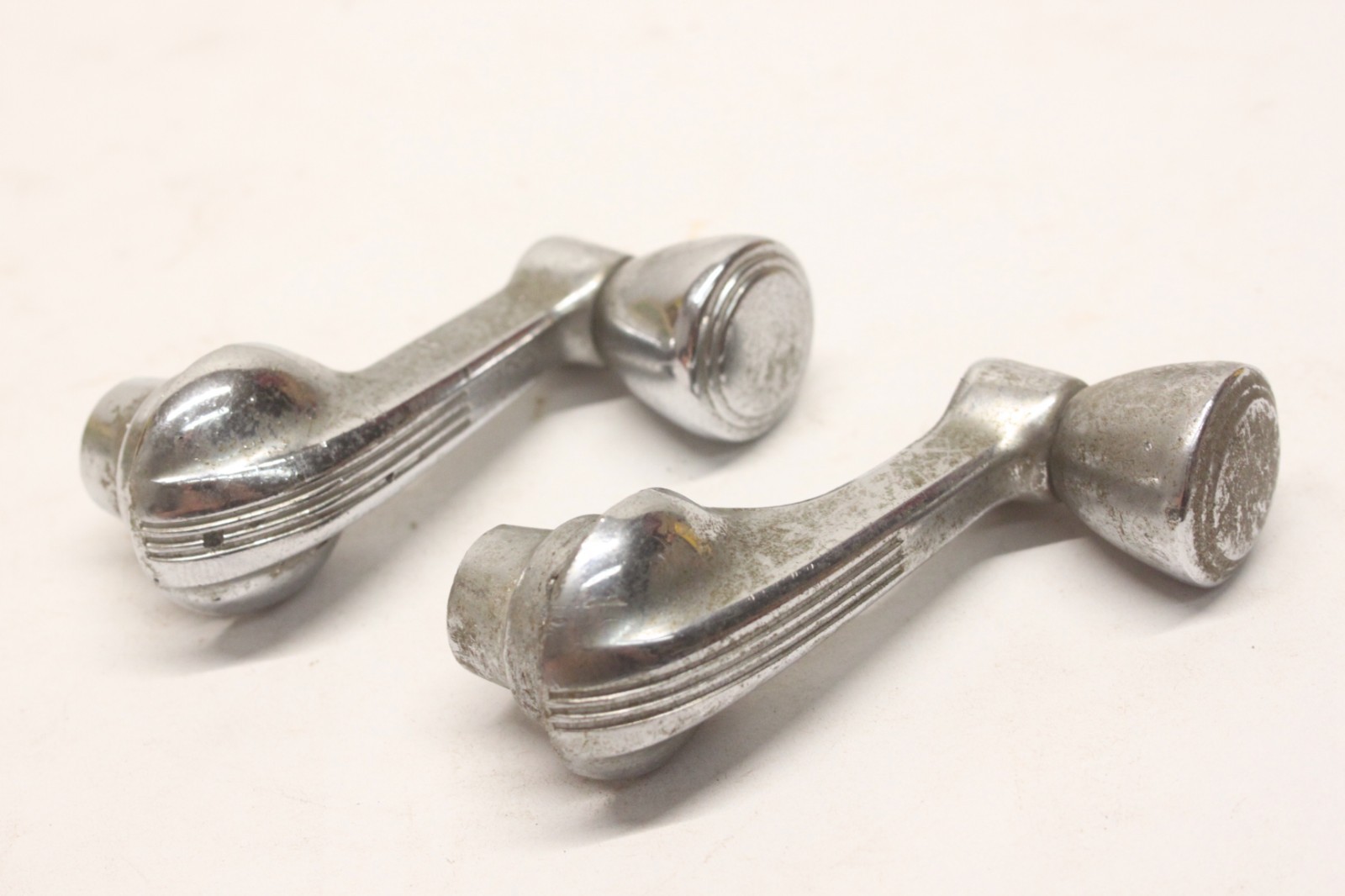 Original 1940's Chevrolet Pontiac Buick GM Interior Vent Window Crank Handles 2