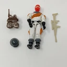 GI Joe Ice Viper v1 1987 Vintage Action Figure Hasbro  Wolf Driver With Helmet