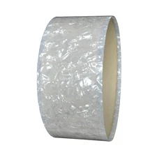Drum Wrap Replacement Gauge 0.5mm Diamond White Musical Instrument Deco Sheet