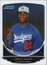 2013 Bowman Chrome Mini Baseball Card #266 Onelki Garcia 