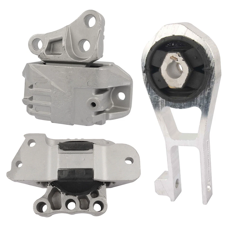 3Pcs Engine Mounts & Transmission Mount Set For Jeep Renegade Fiat 500X L4-2.4L - Image 4 of 4