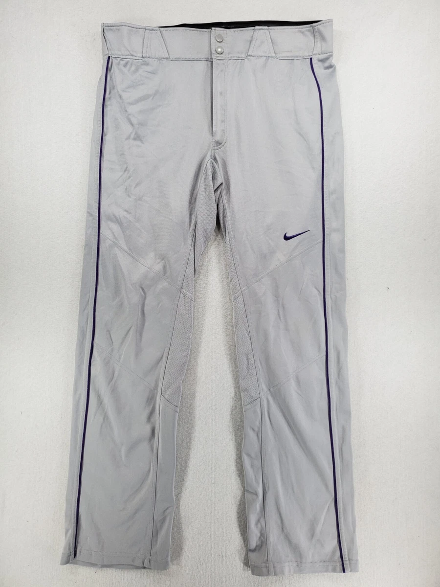 nike baseball pants black piping