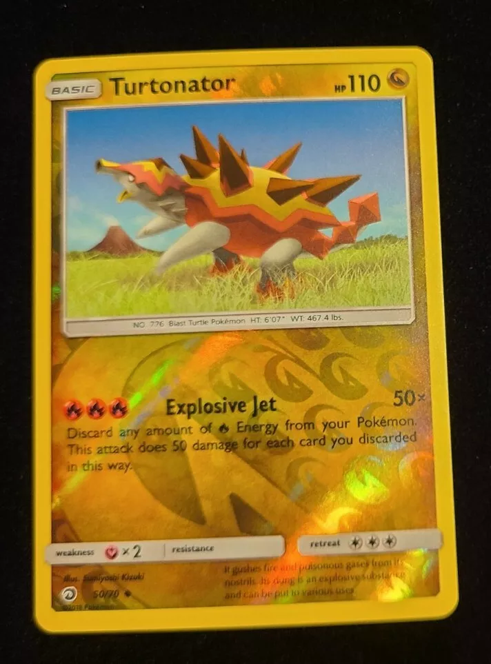 Pokémon TCG: Turtonator (50/70) - SM7.5 Dragões Soberanos em