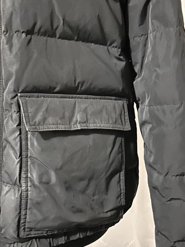 Adidas Neo Jacket Womens Size Lg. Black with Gray Camo Hat w Fur - Picture 2 of 7