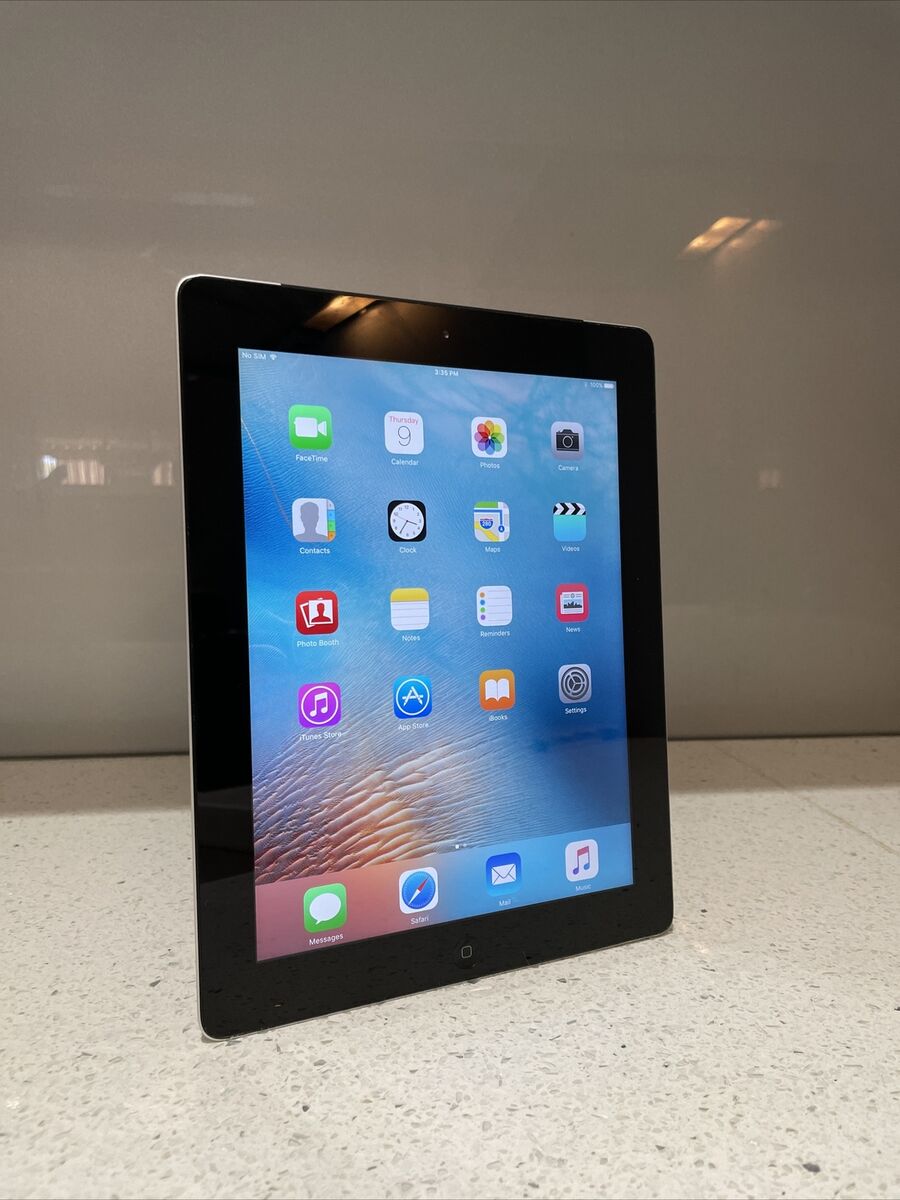 Apple iPad 3 A1430 - 16GB, Wi-Fi + 4G Cellular/ 9.7in - Black (AU ...