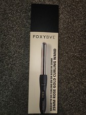 Foxybae Rose Gold Curling Wand 25mm