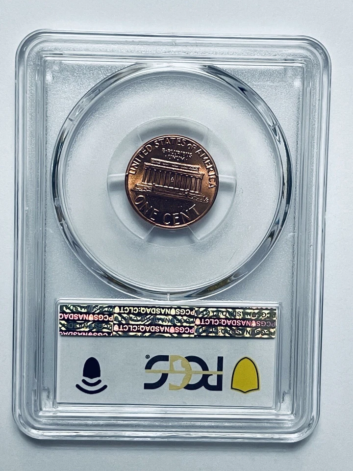 1985 Lincoln Memorial Reverse Cent PCGS MS67RD - Image 2 of 4