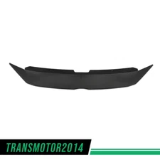 Front Upper Grille Cover Black Fit For 2014 2015 2016 Mazda 3 / 3 Sport