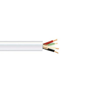 500' 16/4 STOW/STOOW Portable Power Cable Flexible PVC Jacket White 600V