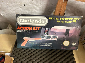 nintendo nes con scatola action set