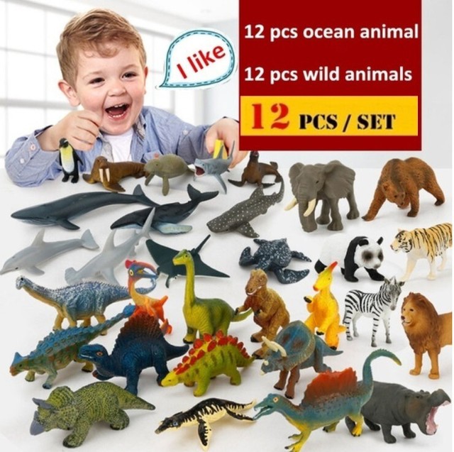 small plastic animals