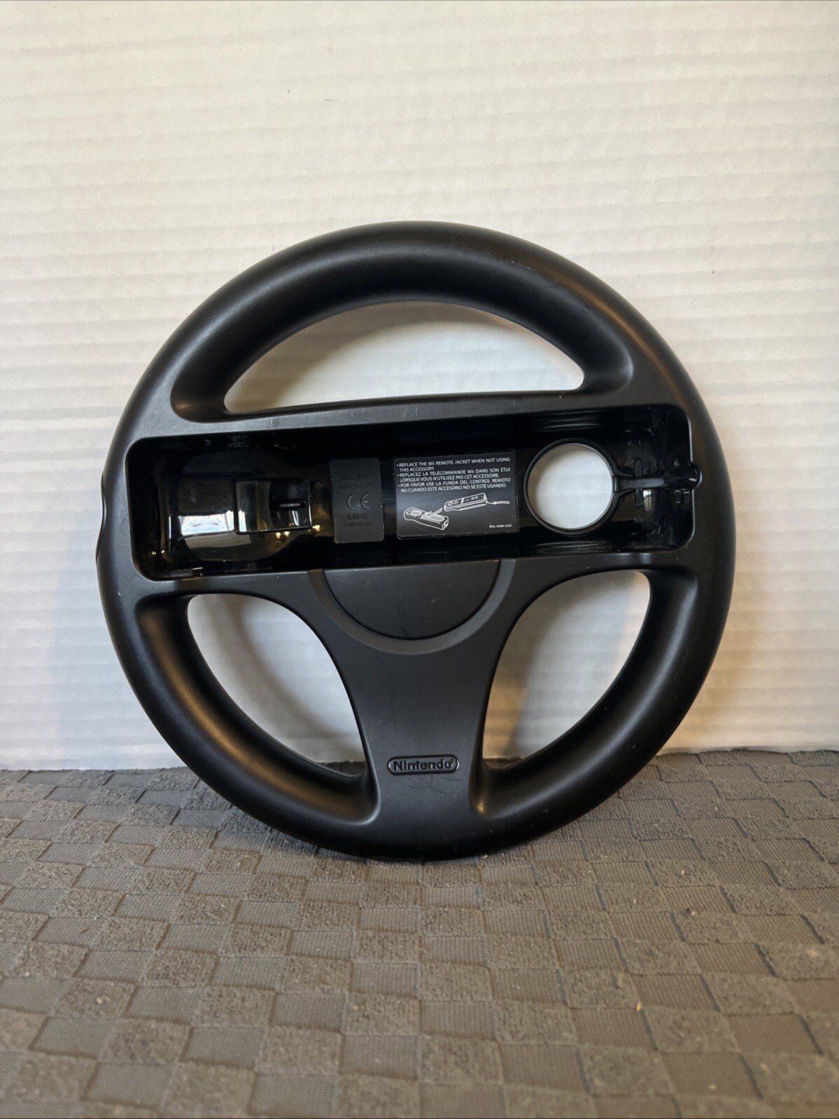 Nintendo Switch OEM Black Mini Steering Wheel-image