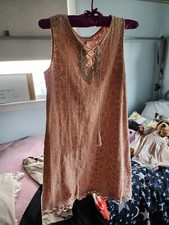 Vintage Studio Dusty Rose Lace Mini Dress, Size Small, perfect condition