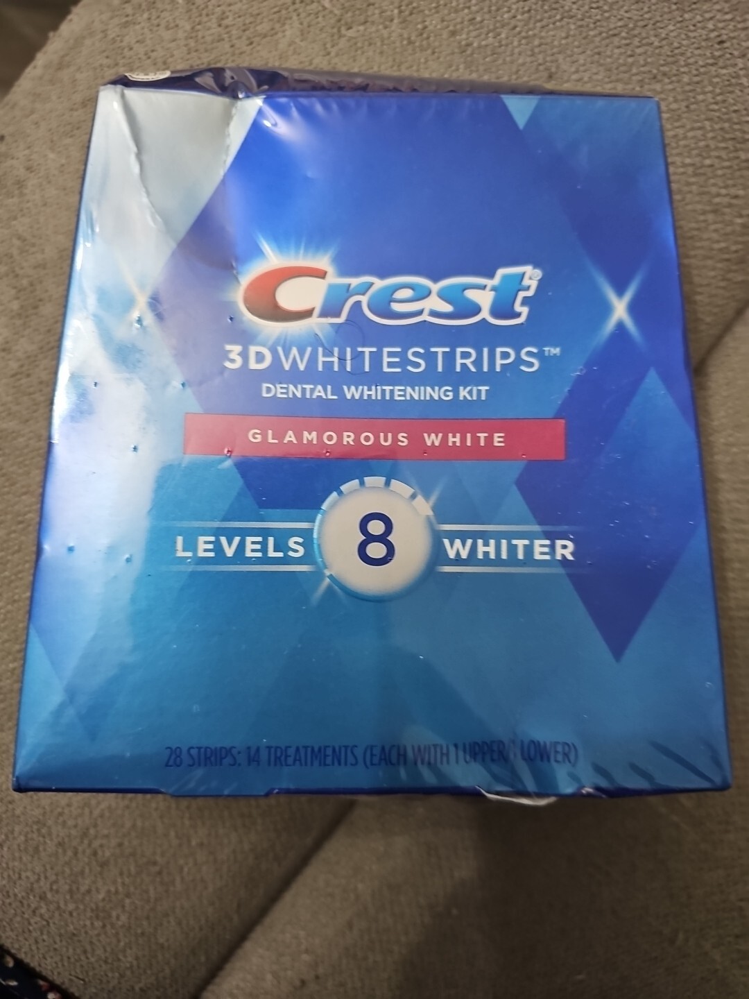 Crest 3D Glamorous White 28 Strips Exp.01/2025