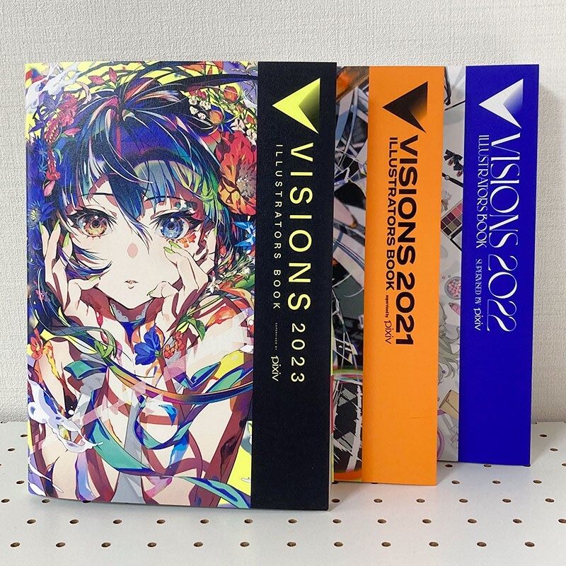 Visions Illustrators Art Book Pixiv Artist Compilation 2021 & 2022 & 2023 Set