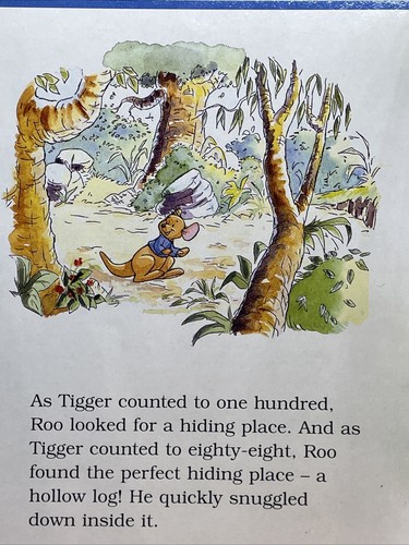 Roo’s Big Adventure Winnie the Pooh & Friends Disney Hardboard Book 1994 Kids - Picture 5 of 9