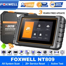 Foxwell NT809 Car All System OBD2 Scanner Bidirectional Diagnostic Tool TPMS DPF