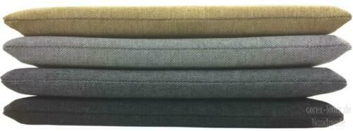 YZJZEDS Lot de 2 housses de coussin lombaire en coton doux de style