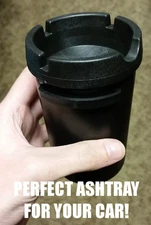 Cigarette Cigar Ashtray for Car Auto Truck Smokeless Portable Small WONT MELT