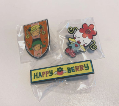Ai Yazawa Exhibition 2022 Pin Badge Set Gokinjo Monogatari