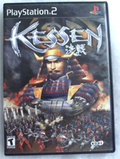 VTG 2000 Kessen Sony PlayStation 2 PS2 w ORIGINAL CASE MANUAL COMPLETE