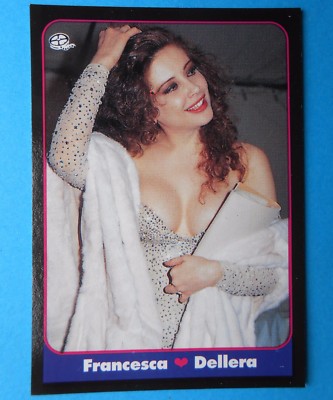 chrome figurines figurines masters cards 11 francesca dellera 1993 actors actresses
