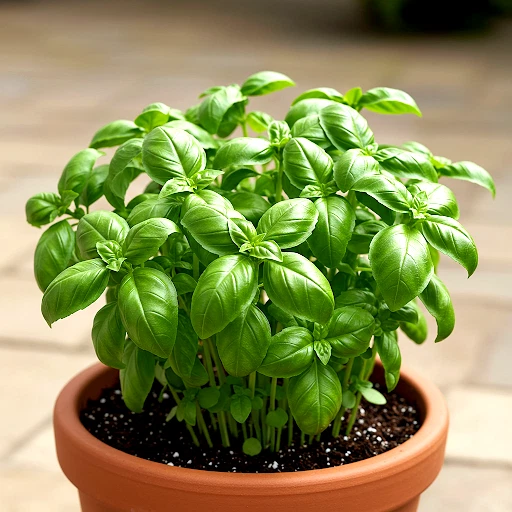 4000+ GENOVESE BASIL SEEDS LARGE LEAF MOSQUITO REPEL NON-GMO FREE SHIPPPING - Image 2 of 4