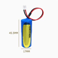 3V Industrial Control CR17450 Battery Capacity 2100mAh with 2.0 White Plug