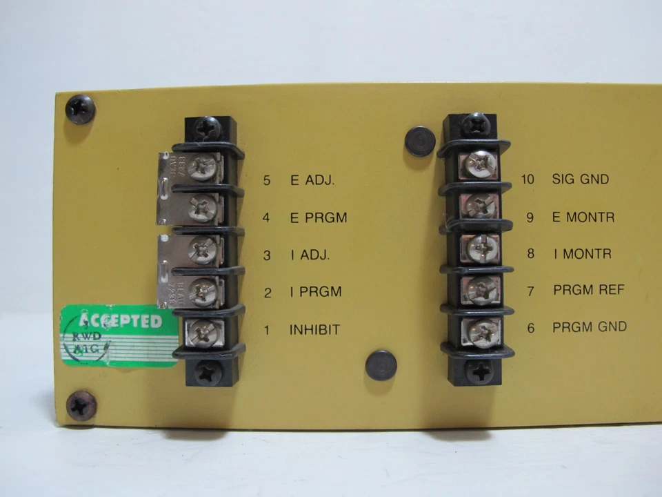 Fuente de alimentación de alto voltaje Acopian P01.5HP40 PO1.5HP40 105 125 V PS AC DC Foto 4 de 4