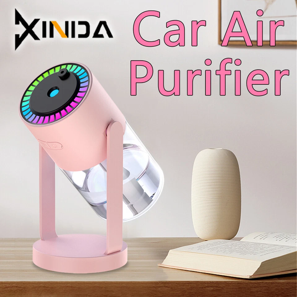Diffuser Starry Sky Humidifier Night Light Car Air Purifier Mist Projection USB - Image 4 of 4