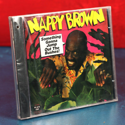 Nappy Brown Something Gonna Jump Out The Bushes CD Blues Hole Punch 1988 Sealed