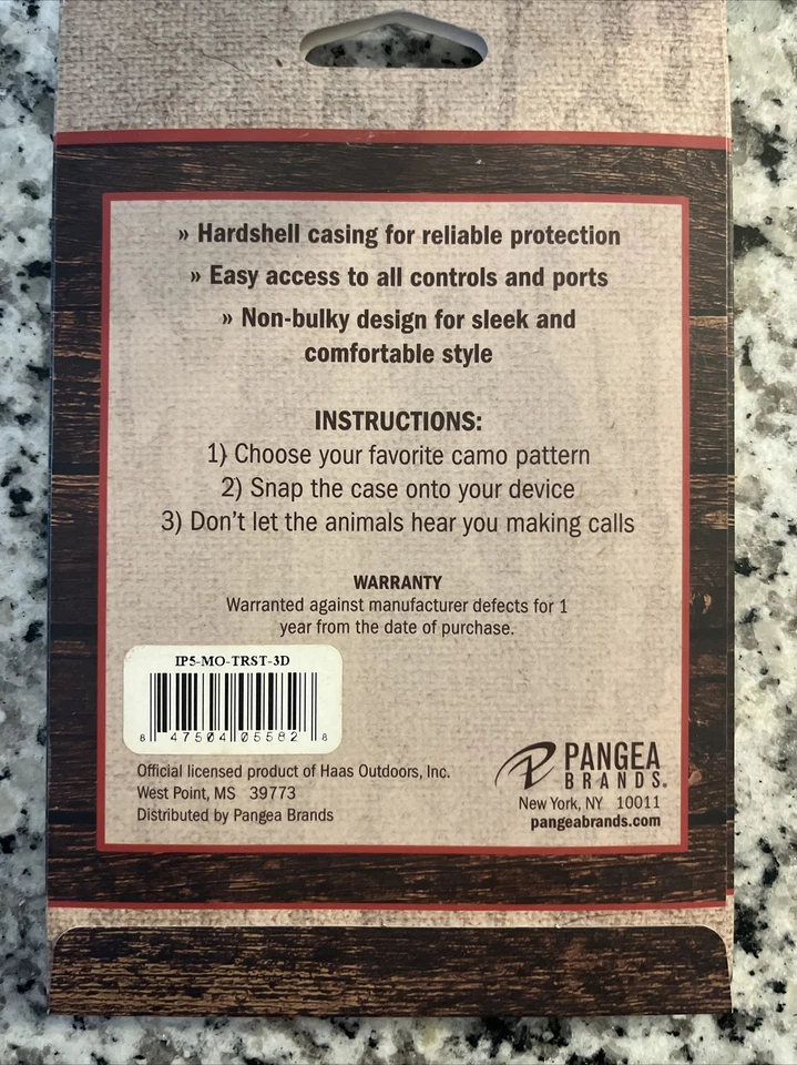 Funda protectora animada para teléfono celular Mossy Oak CAMO para iPhone 5 Foto 2 de 2