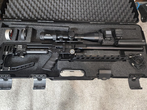 FX Impact M3 Sniper Airgun - Black- .22