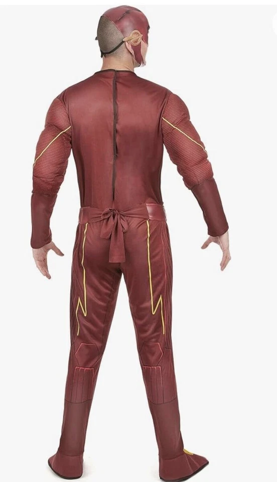 Disfraz de Halloween The Flash DC Comics Rubíes Adulto *SOLO MONO* Foto 3 de 4