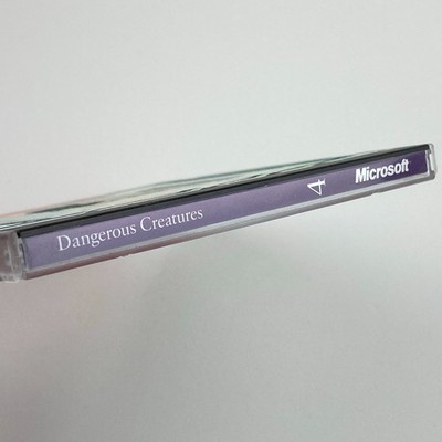 Microsoft Dangerous Creatures (CD, 1994) OEM | Educational Wildlife Software