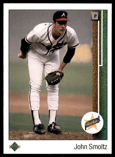 1989 Upper Deck John Smoltz Rookie Atlanta Braves #17