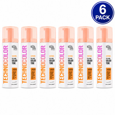 Bondi Sands Technocolor Caramel Self Tanning Foam Warm Golden Tone 6.76oz 6 Pack