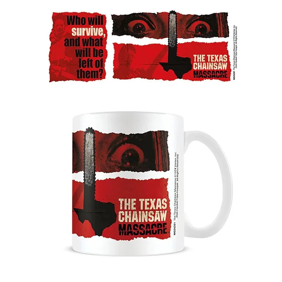 Texas Chainsaw Massacre - Mug 315 ml Newsprint - Pyramid - Photo 1/1