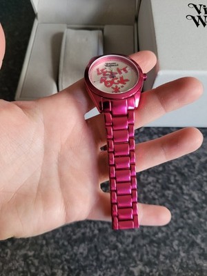 Limited Edition Vivienne Westwood Let It Rock Punk Rock Pink Watch
