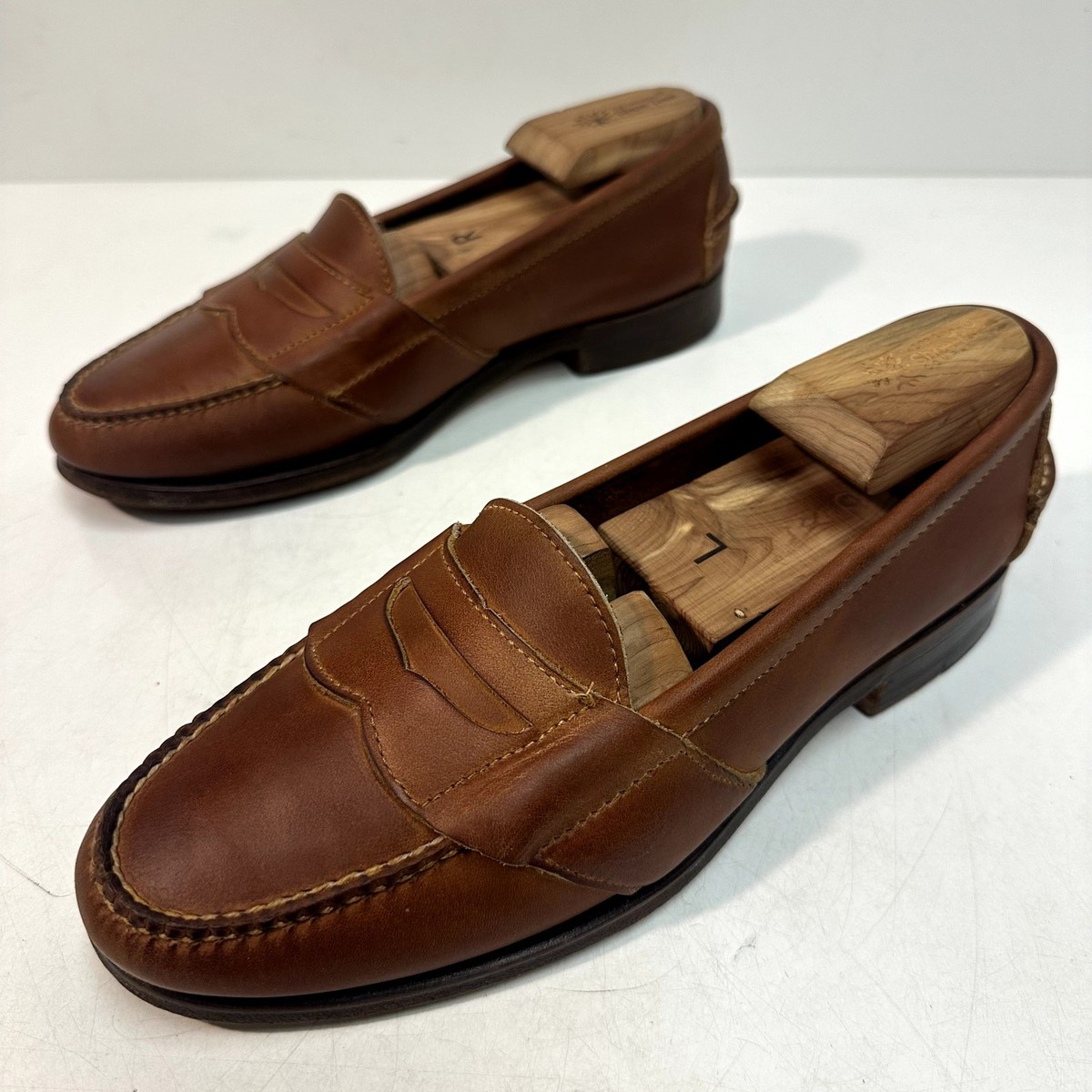 RESOLED Rancourt & Co. x Polo Ralph Lauren Tassel Loafers Bench Made USA 9.5 D Tassel Loafer - Heritage Brown | Rancourt & Co. | Men main image 4